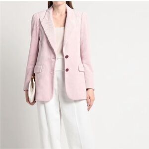 Isabel Marant Pink Corduroy Blazer Jacket